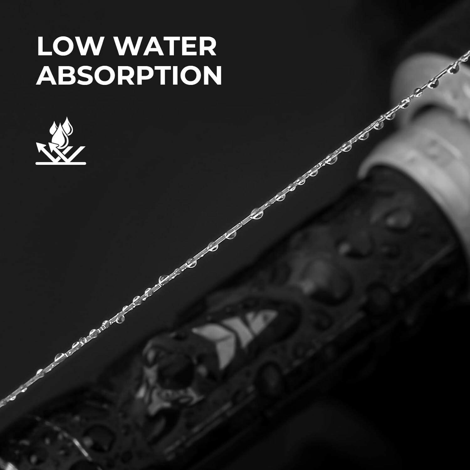 Fluorokote Premium 100% Fluorocarbon Fishing Line - Crystal Clear, Fast Sinking, Shock Resistant & High Abrasion Resistance Leader.