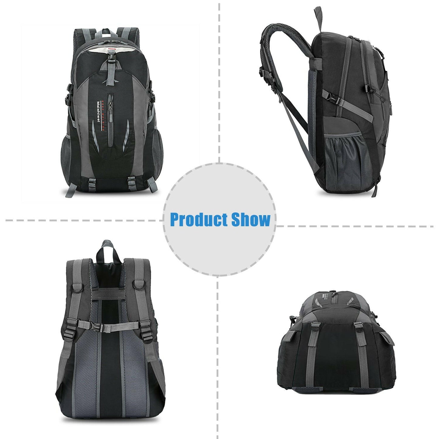 36L Waterproof Outdoor Backpack for Travel and Day Trips