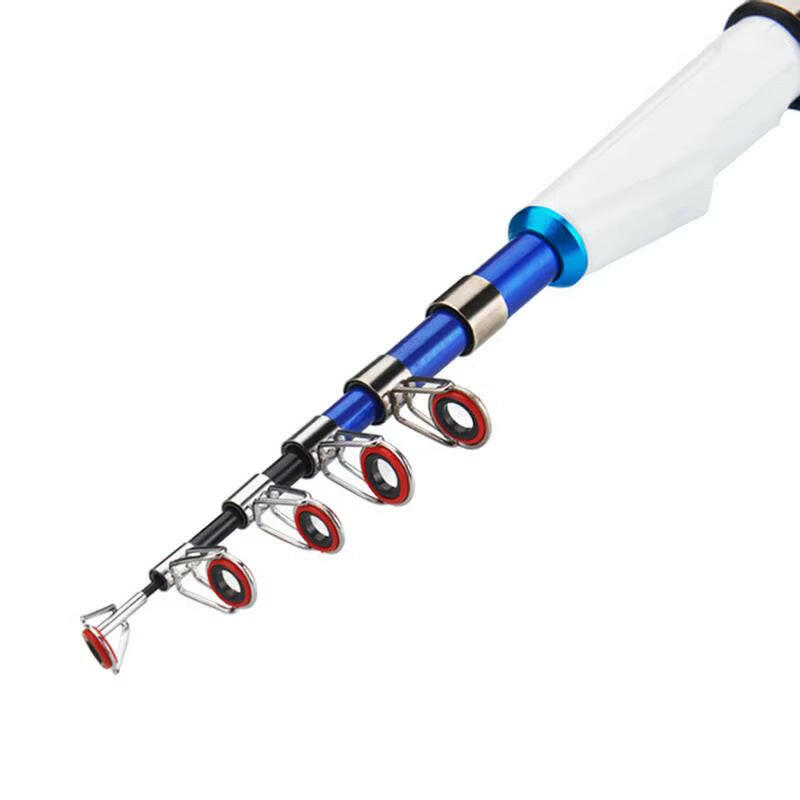 Fishing Rod and Reel Combo Small Telescopic Fishing Rod Portable Travel Fishing Pole Kit Telescopic Fishing Rod for Fishing.