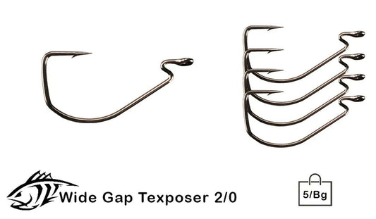 Wide Gap Texposer Hook - Perfect for Anglers Seeking Superior Bait Presentation.