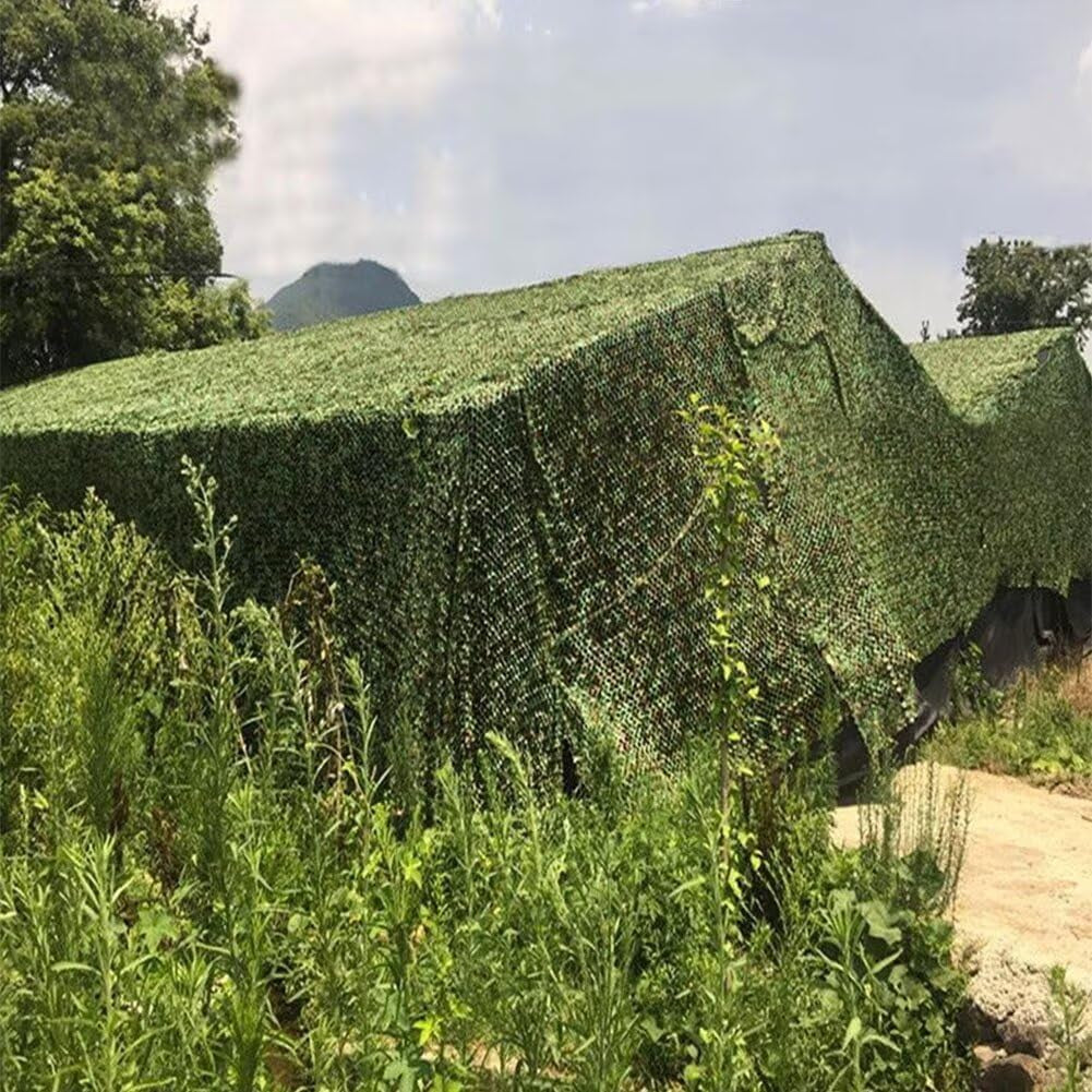 Camouflage Netting Bulk Roll for Hunting, Military Use, and Sunshade Applications