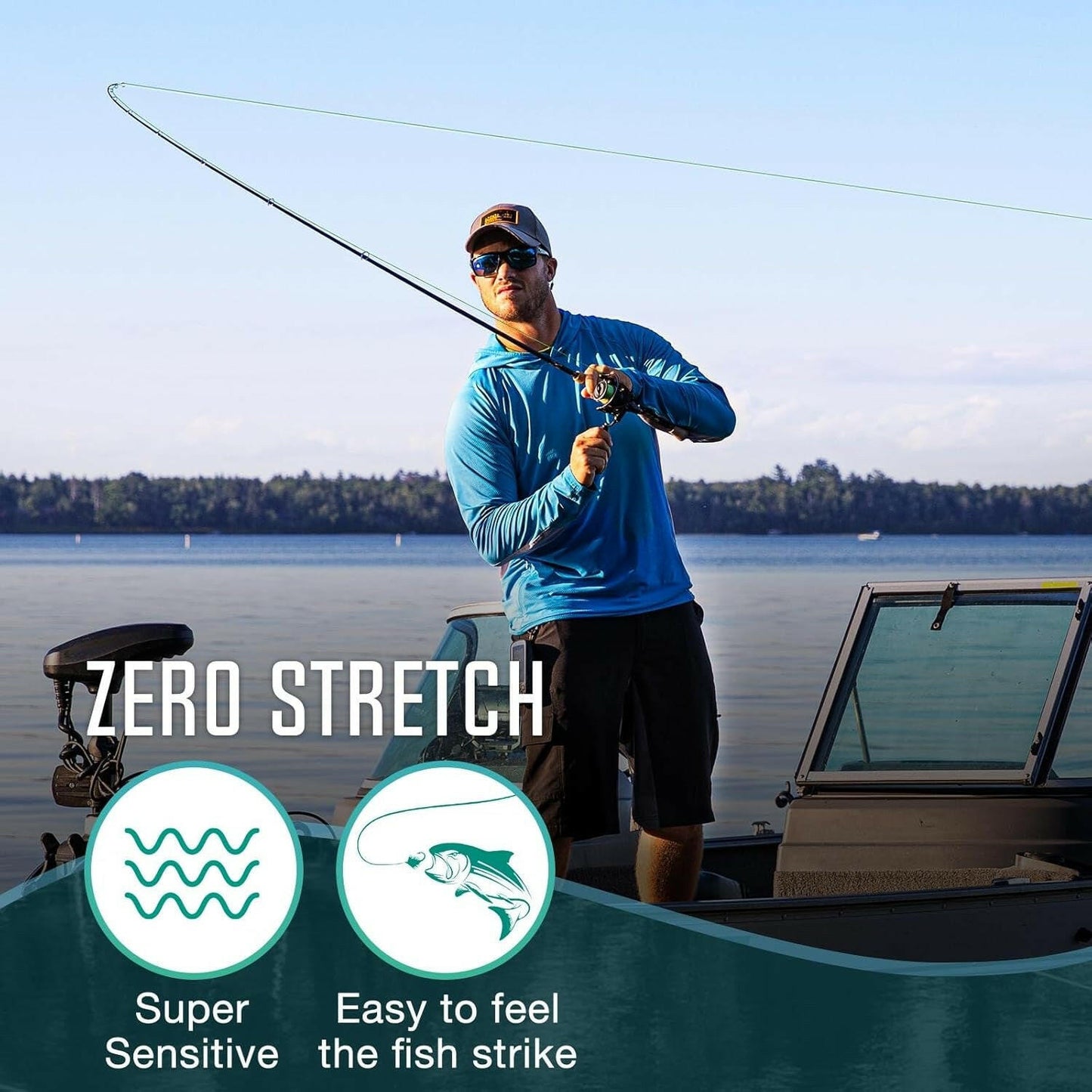 Onyx Super Strong Braided Fishing Line - Zero Stretch, Low Memory, Abrasion Resistant PE Lines (6Lb-150Lb) for Ultimate Performance.