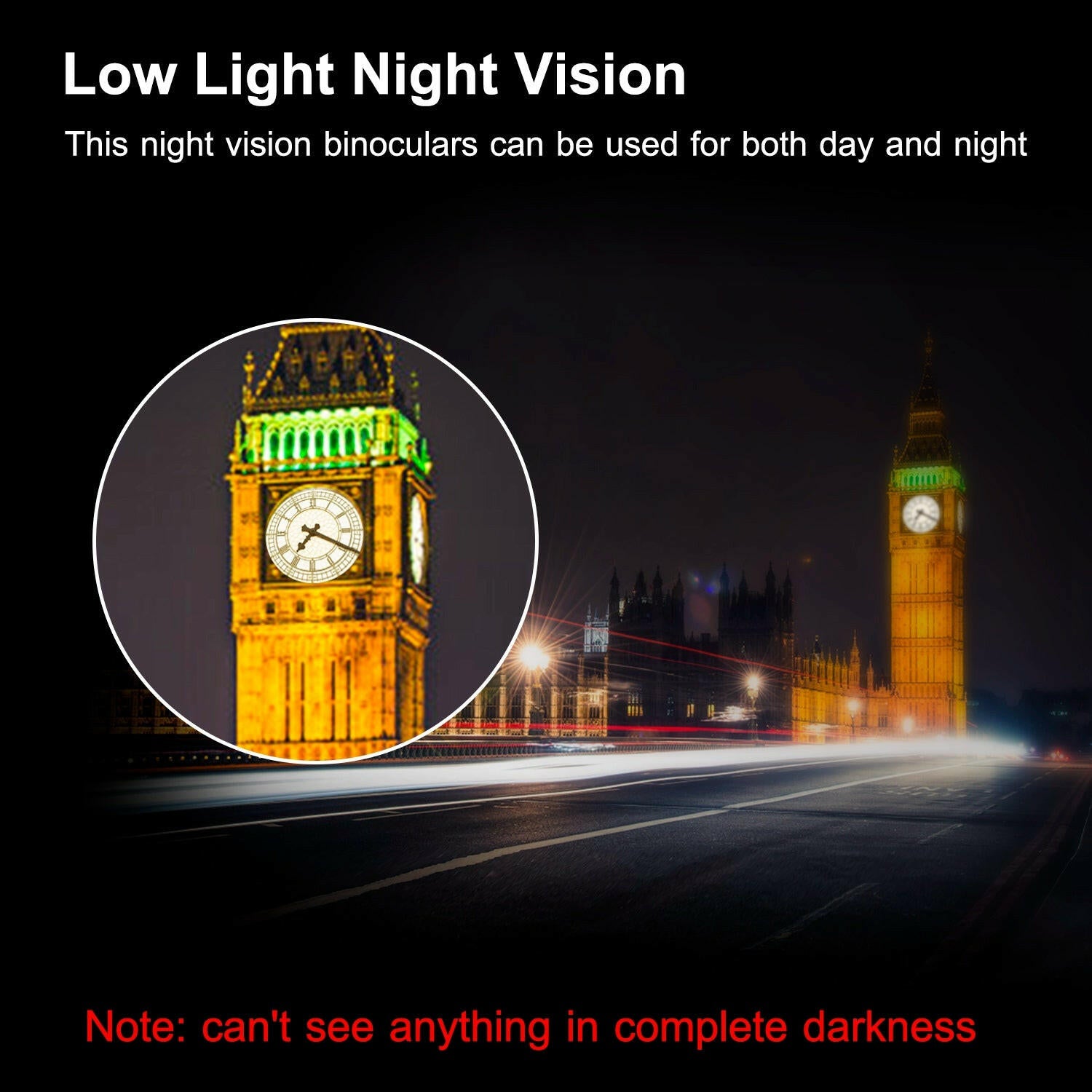 Portable Zoom Binoculars with FMC Lens for Low Light Night Vision - Ideal for Bird Watching, Hunting, Sports Events, and Concerts for All Ages