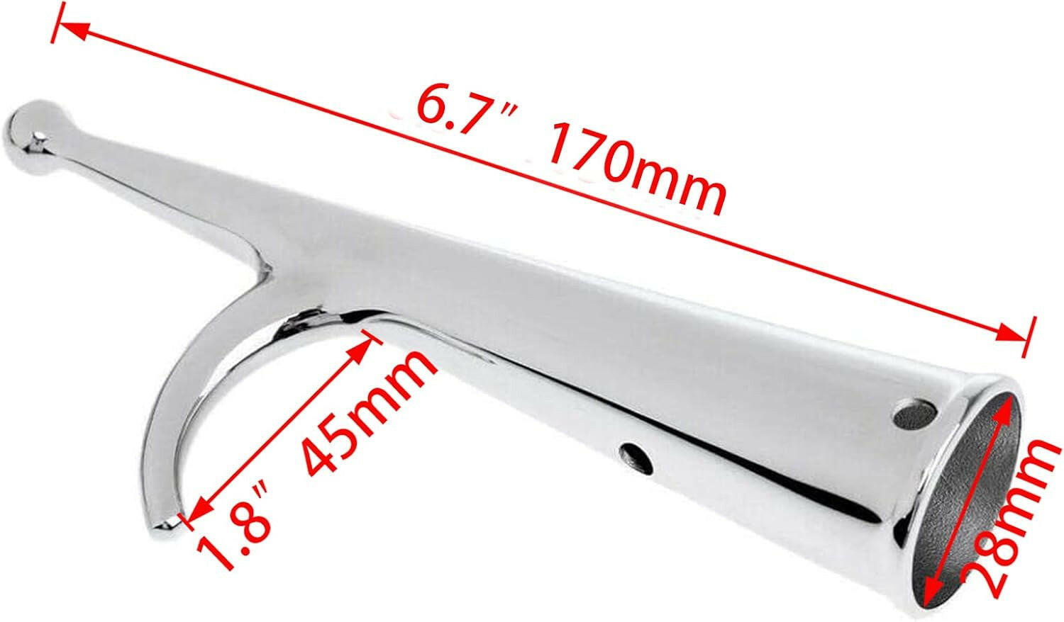 Upgrade Your Water Adventures with Our Unbreakable Floating Stainless Steel Boat Hook! Perfect for Mooring Your Yacht, Boat, or Kayak!.