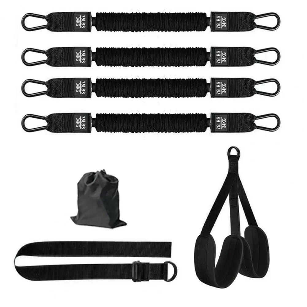 Transform Your Home Workouts with Our Adjustable Heavy Duty Pull-Up Band Set! 💪🏋️‍♂️ #AchieveYourFitnessGoals.