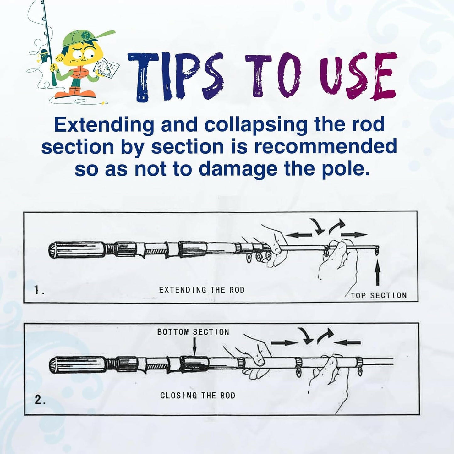 Ultimate Kids Fishing Pole Set - Portable Telescopic Rod & Reel Combo with Tackle Box & Net - Perfect for Boys & Girls!.