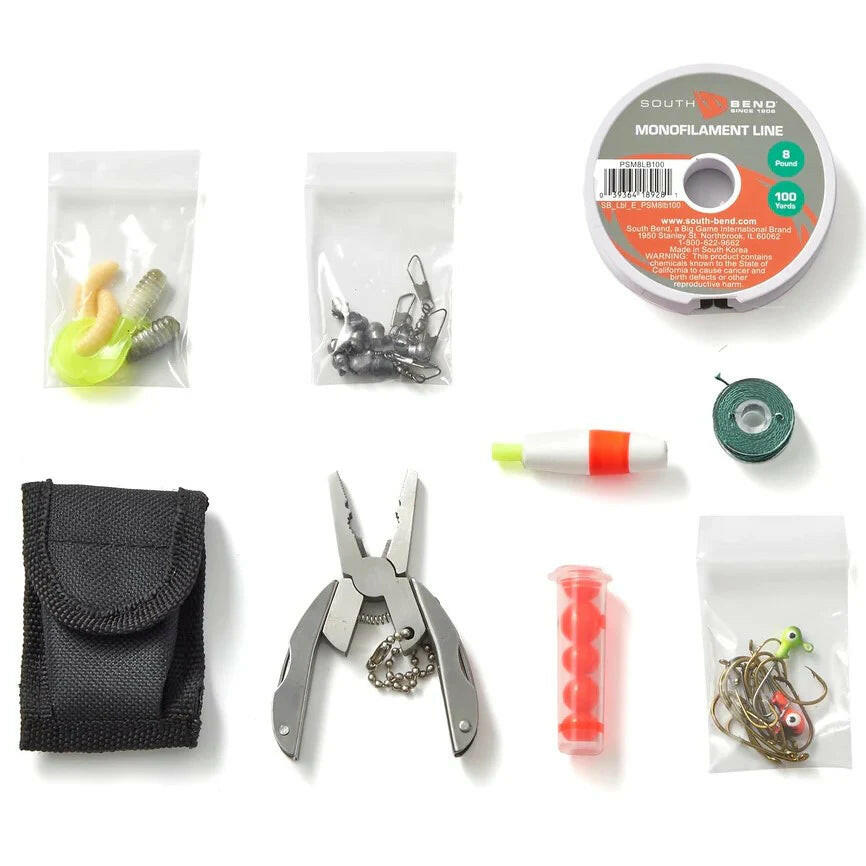 Ultimate Mini Pocket Survival Fishing Kit for Adventurers.