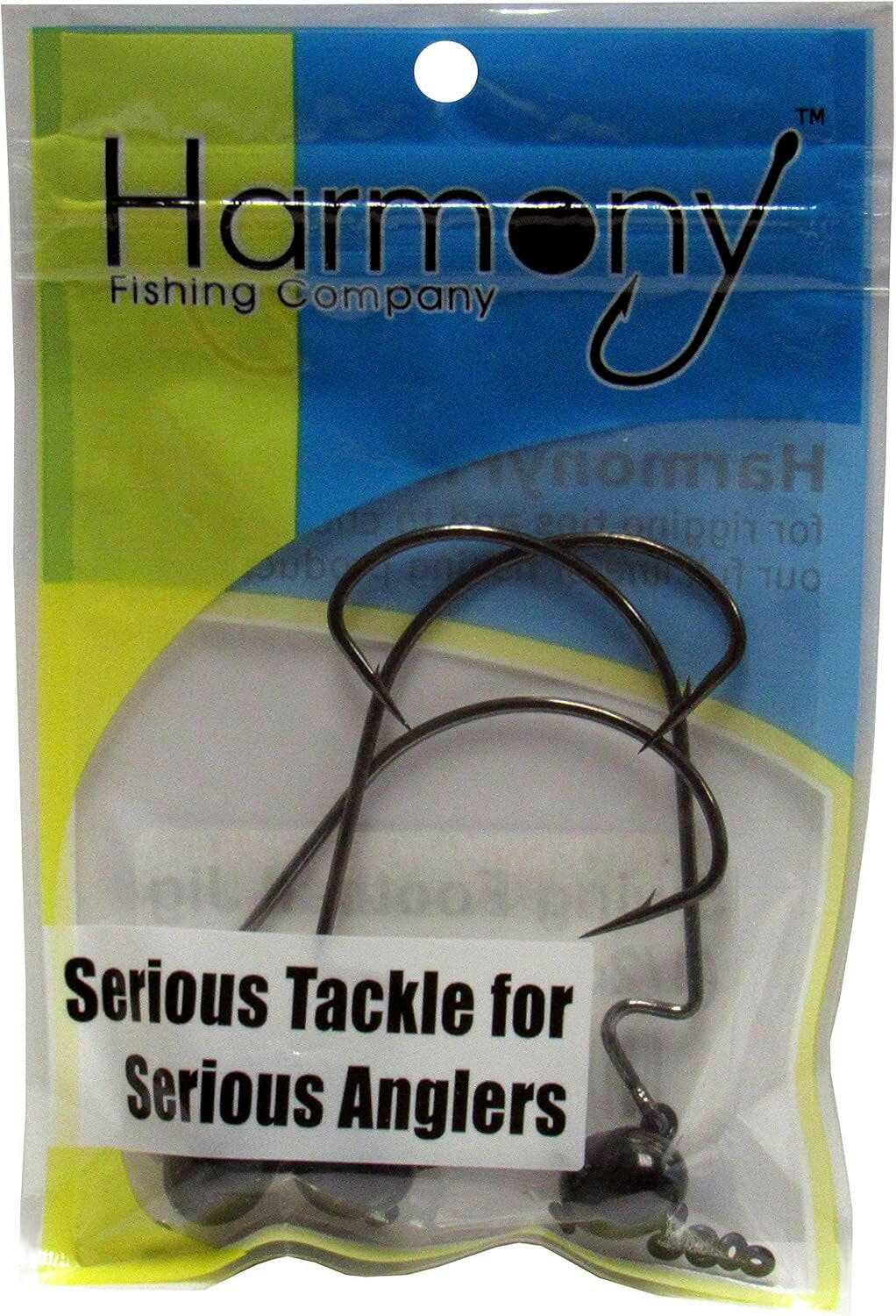 Harmony Fishing Tungsten Swing Football Jigs - Pack of 3 with 10 Bait Pegs for Bass Fishing
