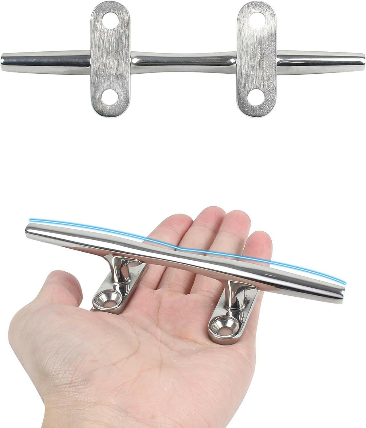 Elevate Your Docking Experience with Premium Stainless Steel Boat Cleats – Ideal for Yachts, Decks & Nautical Decor – Choose from Various Sizes & Packs!.