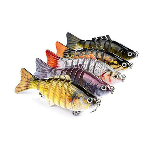 5Pk of 7 Segment Lifelike Crankbaits.