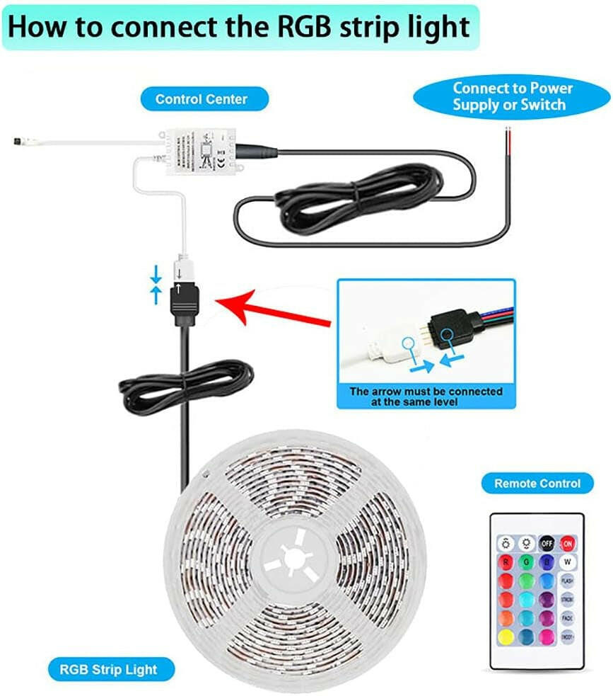 Vibrant RGB LED Light Strip for Pontoon & Fishing Boats - Flexible Marine Accent & Interior Lighting, 12V.
