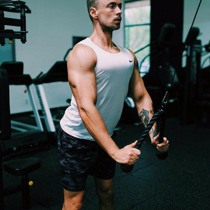 Adjustable Multi-Functional Fitness Handlebar Set: 4-Piece Pull-Down Squat Racks for Home Use
