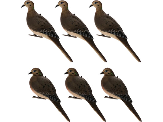 Full-Body Dove Decoy Set - 6 Pack