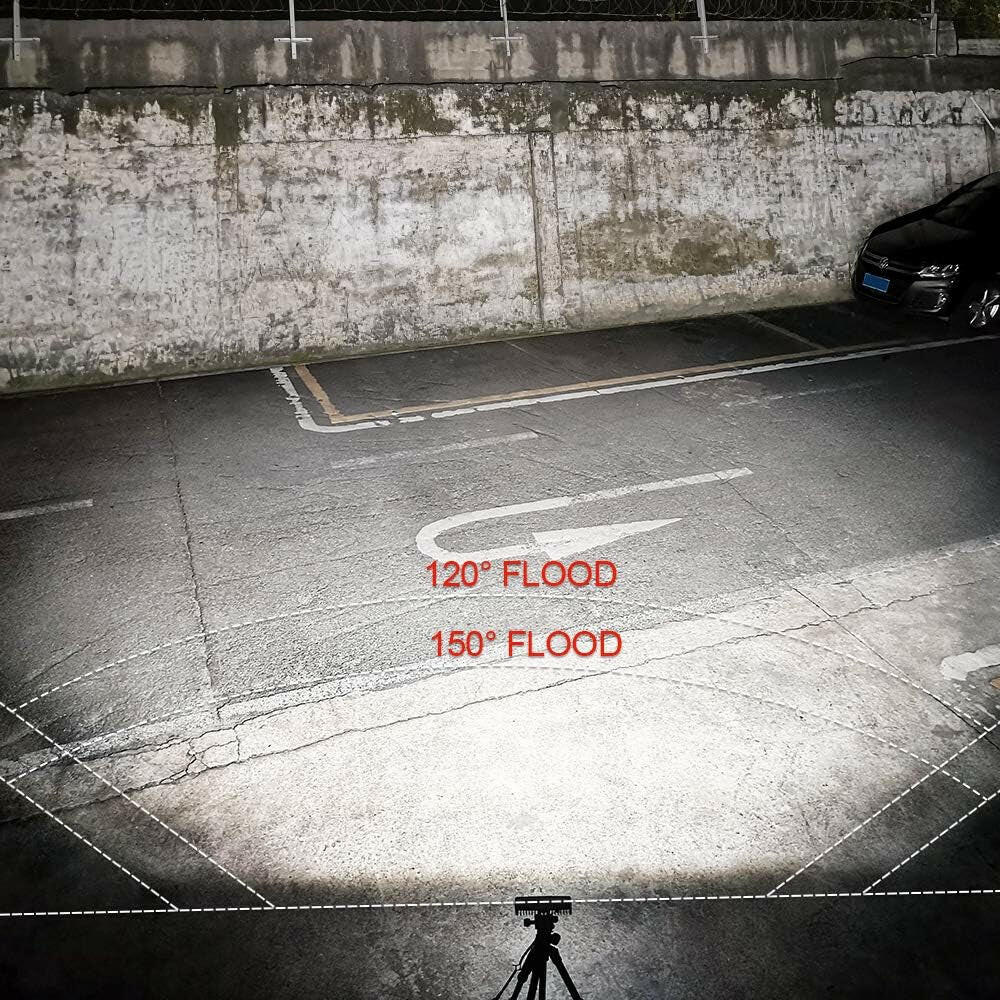 High-Performance Waterproof LED Boat Lights - 2 Pack 72W Marine Deck/Dock Flood Lights, 4000 Lumens, 6.3 Inch, 12/24V Light Bar.