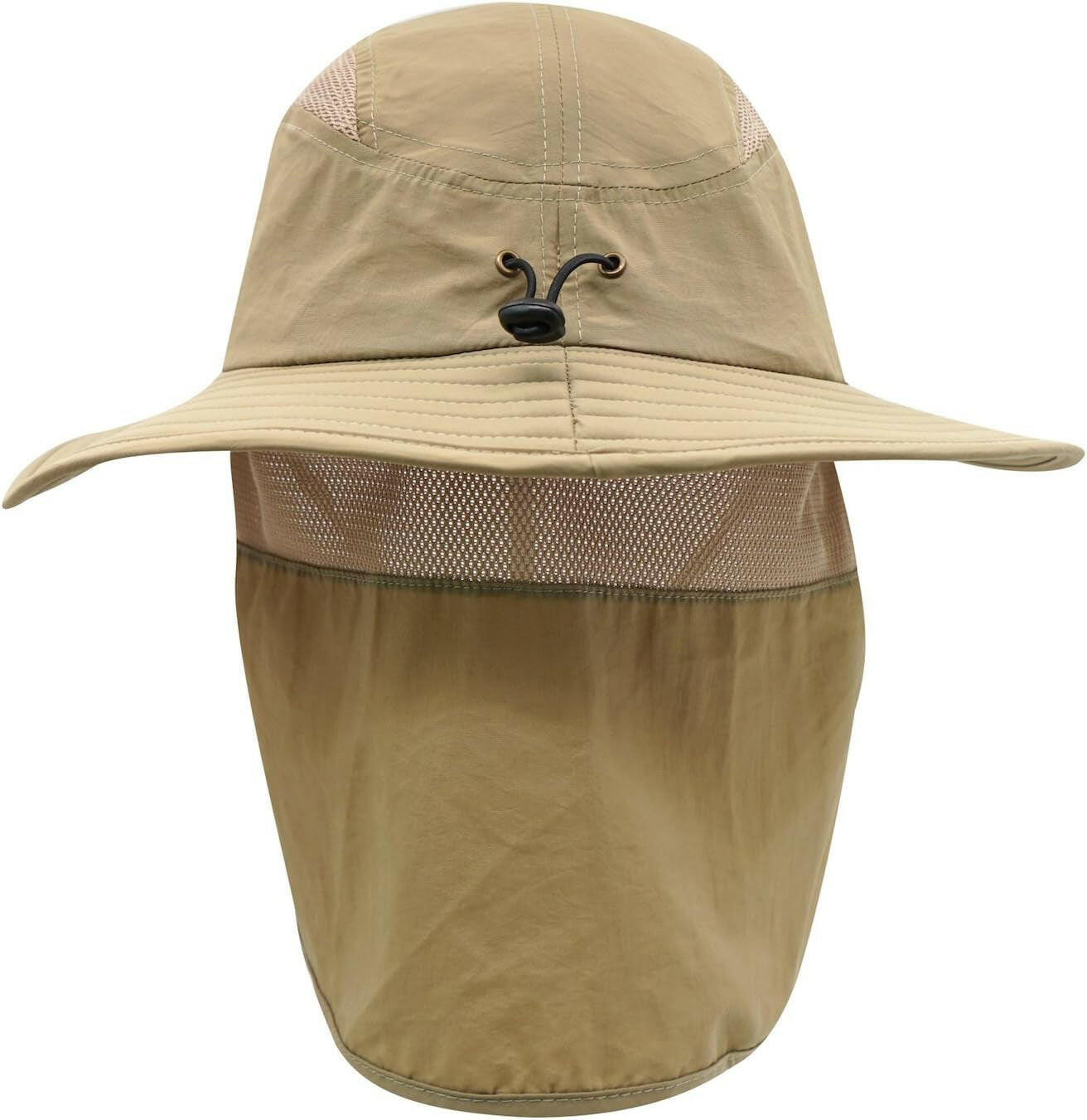 Ultimate UPF 50+ Wide Brim Fishing Hat with Neck Flap - Sun Protection for Men & Women