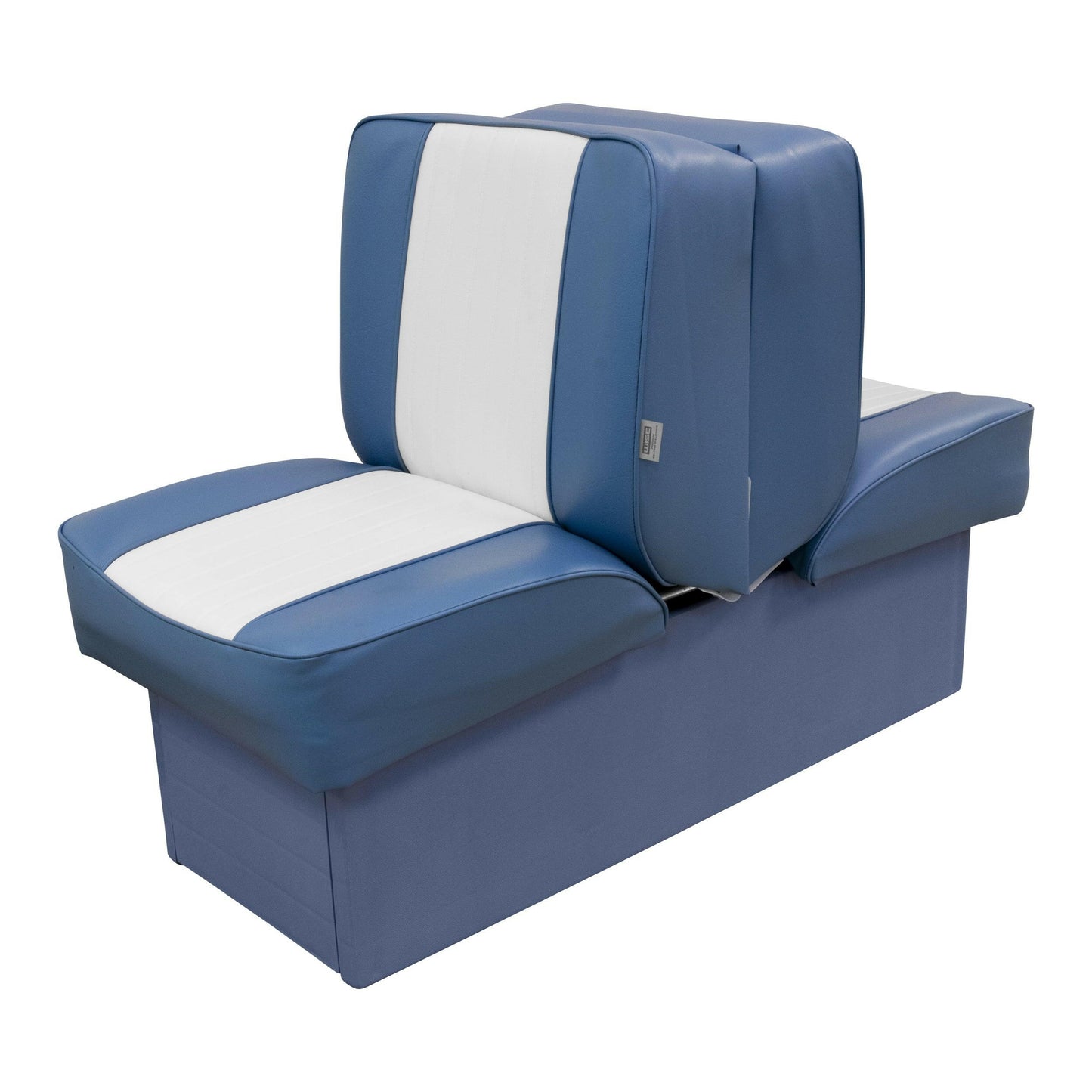 Upgrade your boating experience with the stunning Light Blue and White Deluxe Series Boat Lounge Seat! 🌊🚤✨.