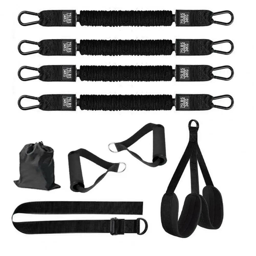 Transform Your Home Workouts with Our Adjustable Heavy Duty Pull-Up Band Set! 💪🏋️‍♂️ #AchieveYourFitnessGoals.
