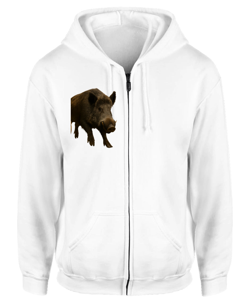 WILD HOG  Unisex Zip Hoodie