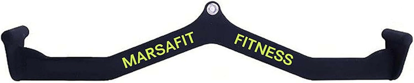Ultimate Home Gym Cable Machine Attachments - Versatile T-Bar, V-Bar, and Pulley Handles for Bicep, Tricep, and Back Strength Training