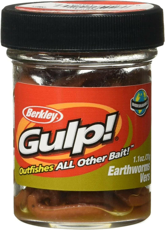 Catch more fish with Gulp! Earthworm Soft Bait! 🌊🐟 #FishingGear #AnglerEssentials.