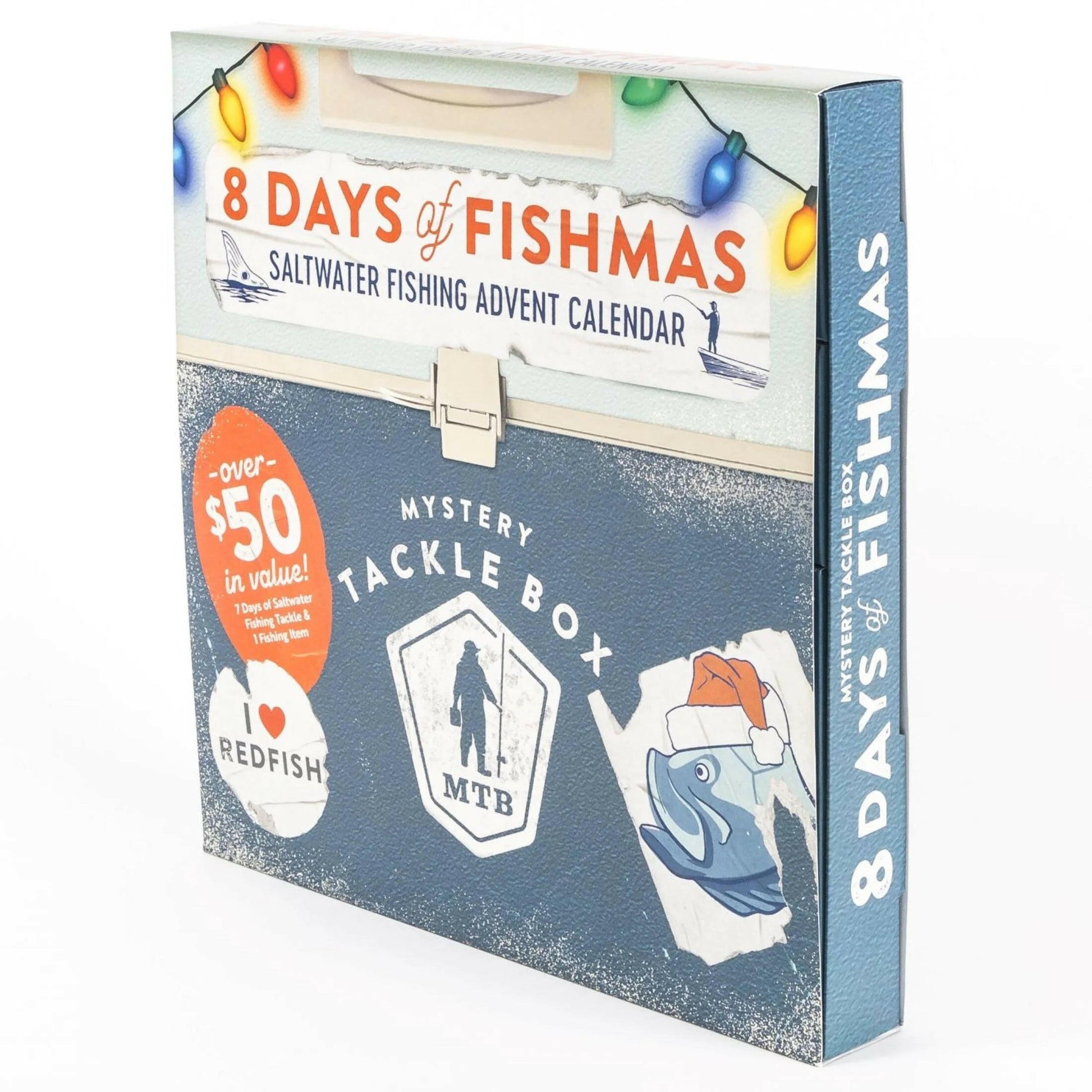 8 Days of Salt Fishing Lures Holiday Advent Calendar 2023.