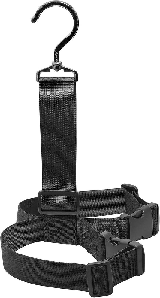 Adjustable Strap Fishing Wader Boot Hanger for Efficient Storage and Drying