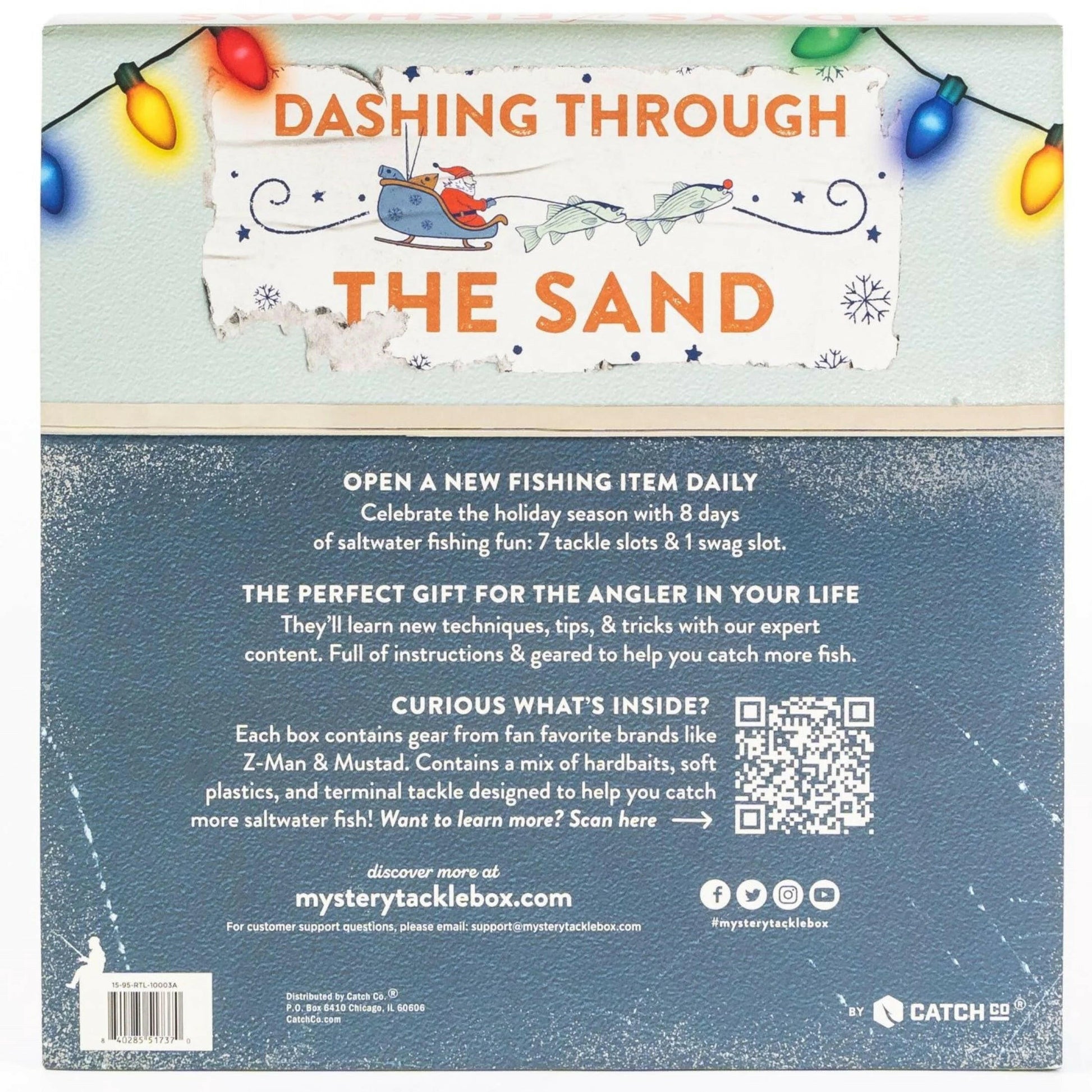 8 Days of Salt Fishing Lures Holiday Advent Calendar 2023.