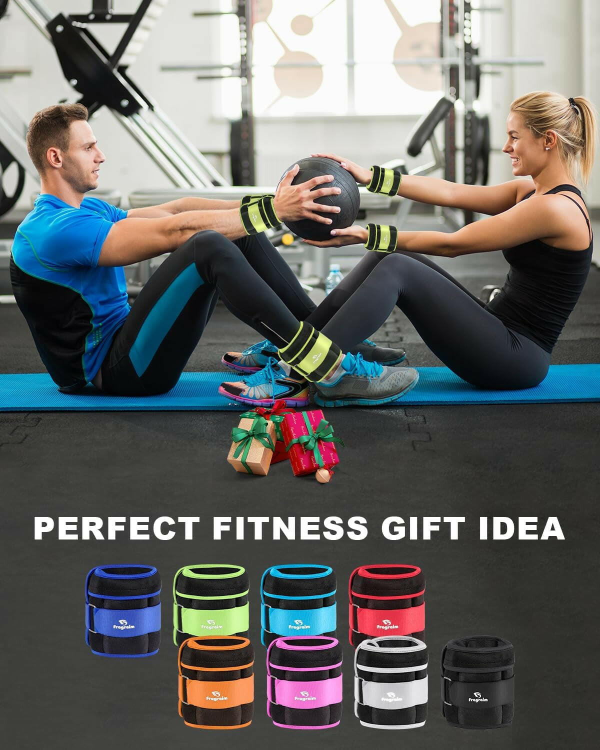 Transform Your Fitness Routine with Adjustable Ankle Weights (1-20 lbs) - Perfect for Jogging, Gymnastics, Aerobics & Rehab! Customize Your Workout Today!.