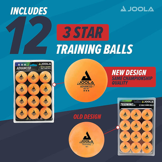 Premium 3 Star Table Tennis Balls - Bulk Packs of 12, 60, or 120 - 40+mm Regulation Quality for Competitive & Recreational Play - Perfect for Indoor/Outdoor Fun & Cat Toy