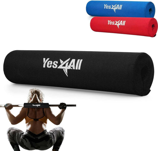 Ultimate Barbell Foam Pad - Neck & Shoulder Protection for Lunges, Squats & Hip Thrusts - Fits Standard Olympic Bars