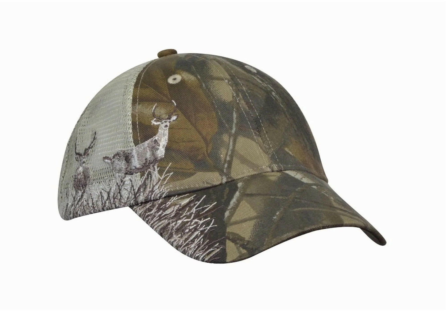 Realtree Hardwood Mesh Baseball Cap for Outdoor Sports and Hunting - Unisex Trucker Hat with Embroidery