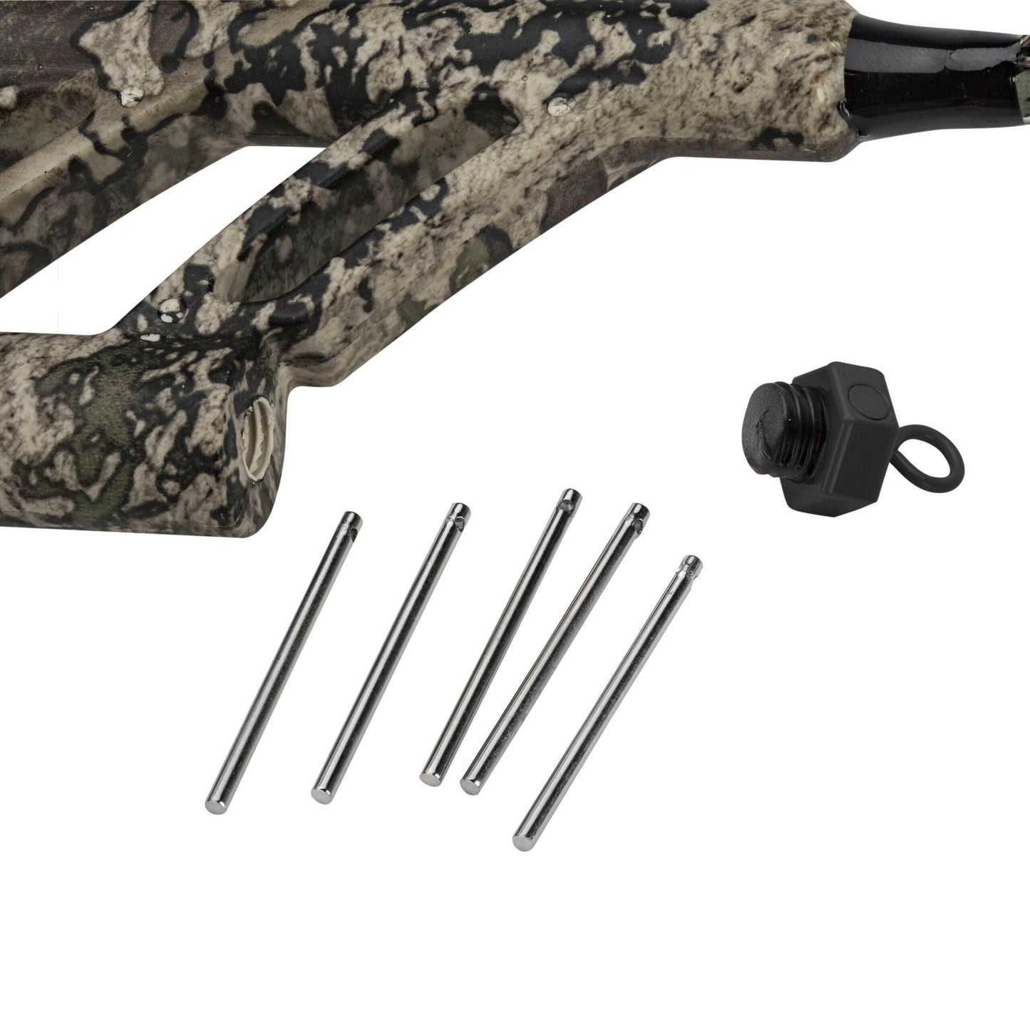 Real Tree Telescopic Spincast Combo - Durable Fiberglass Fishing Gear.