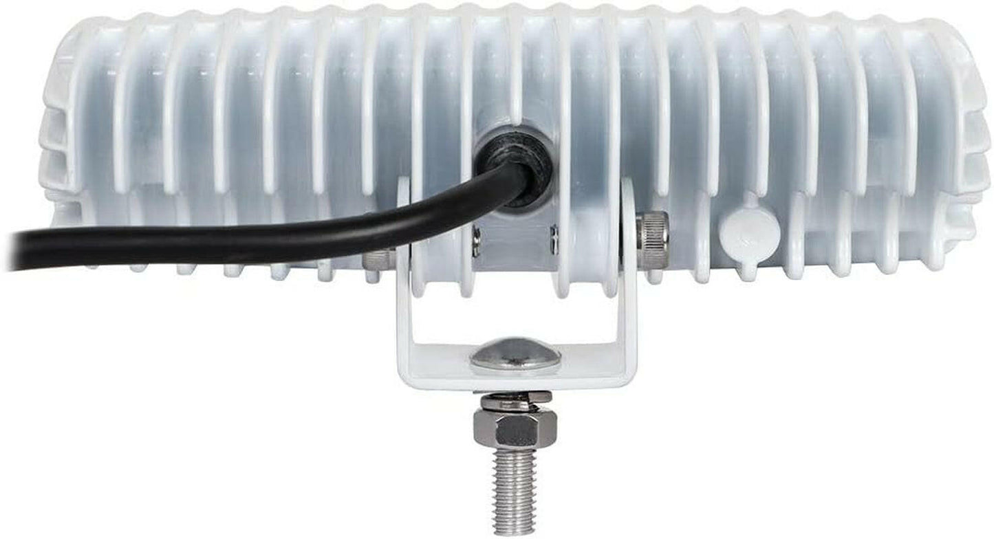 High-Performance Waterproof LED Boat Lights - 2 Pack 72W Marine Deck/Dock Flood Lights, 4000 Lumens, 6.3 Inch, 12/24V Light Bar.