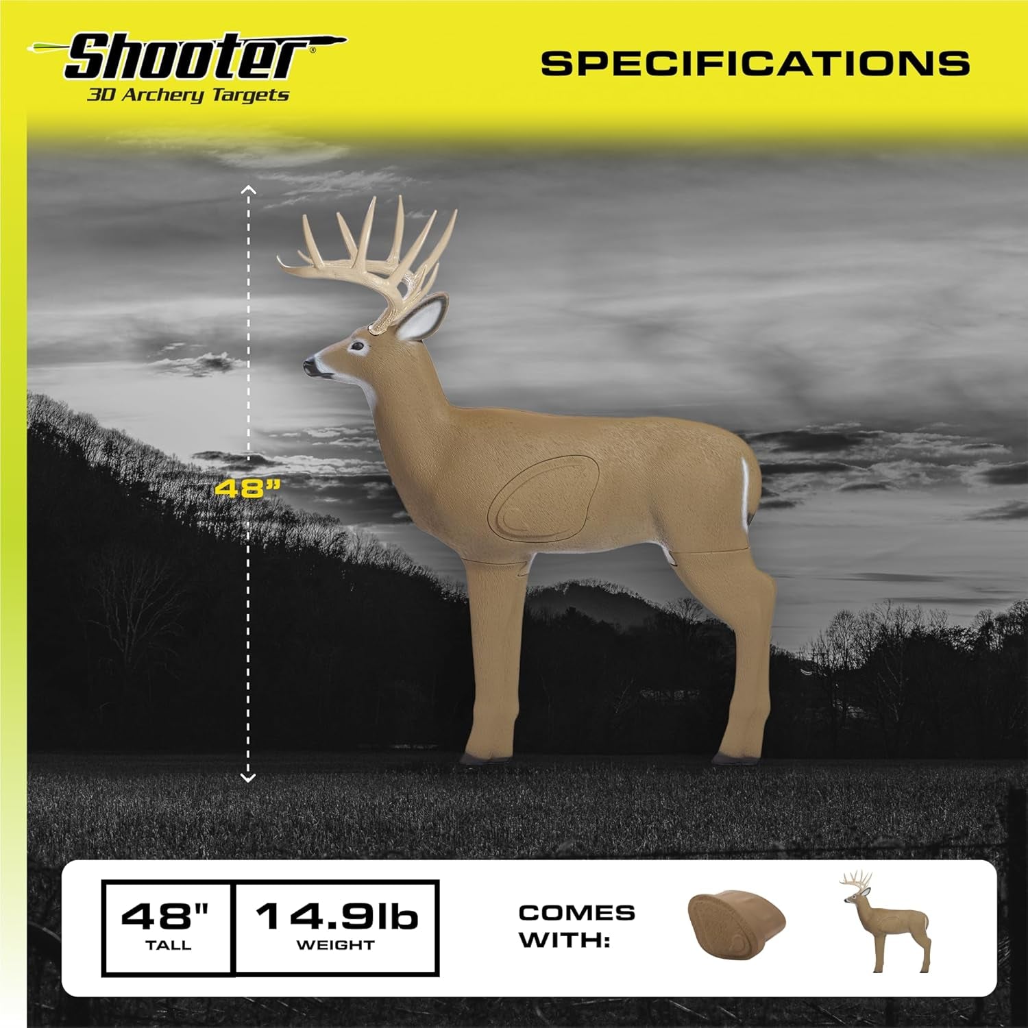 Buck 3D Deer Archery Practice Target