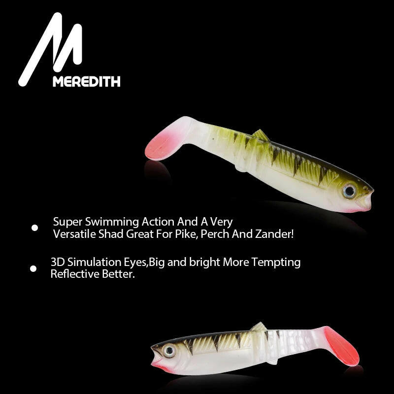 Catch the Big One with Our 3PCS Cannibal Soft Lures - Perfect for Your Next Fishing Adventure! 🎣🐟 #FishingGear #SoftLures.