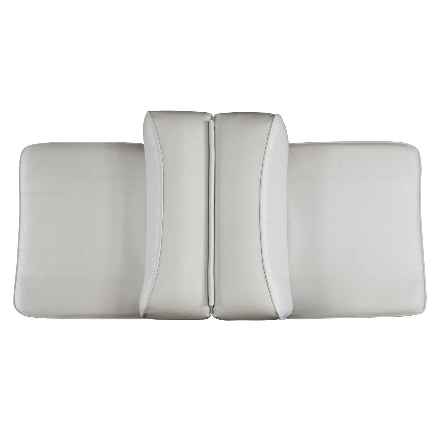 Upgrade your boating experience with the stunning Light Blue and White Deluxe Series Boat Lounge Seat! 🌊🚤✨.