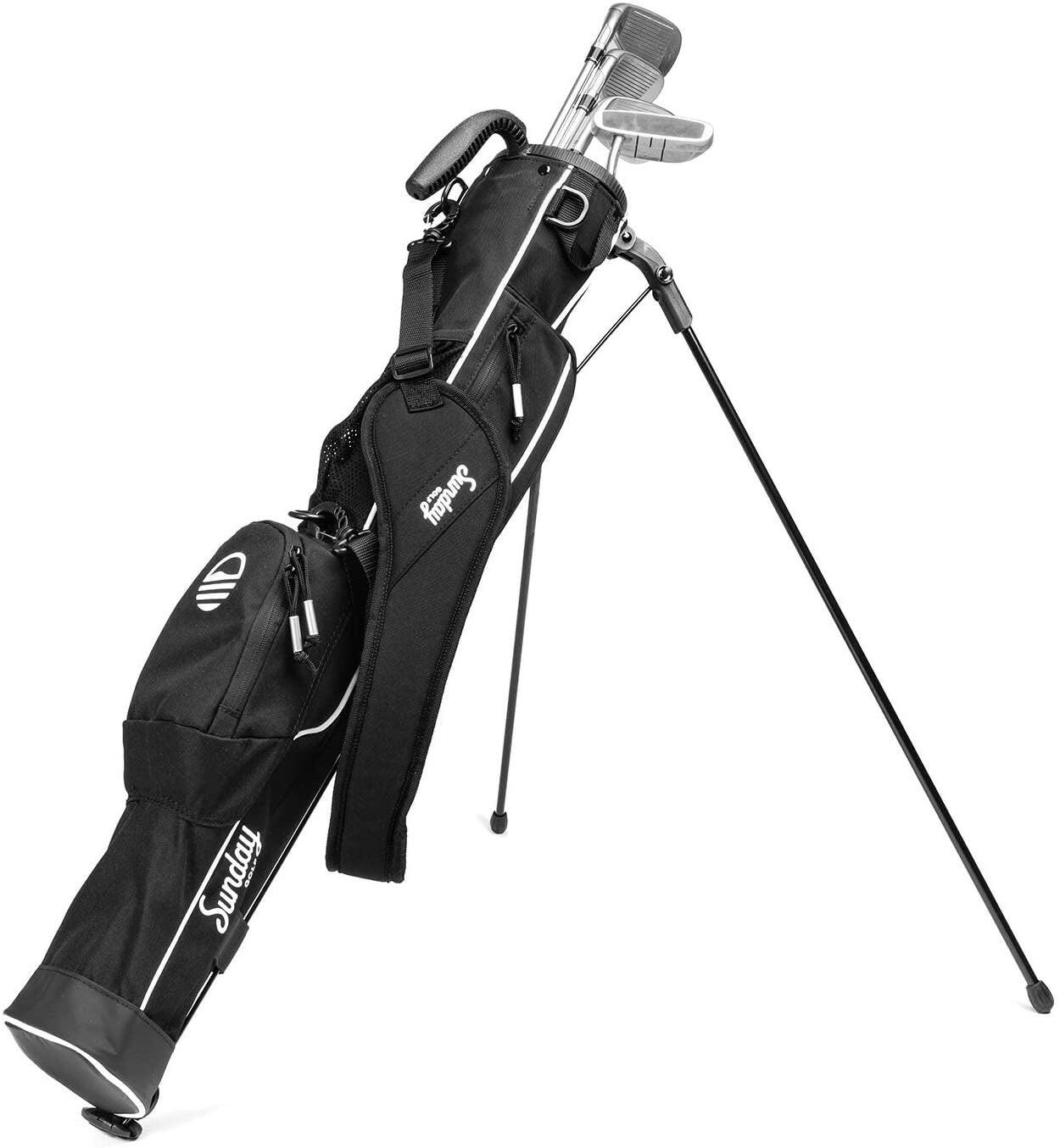 Lightweight Pitch N Putt Golf Bag with Strap and Stand – Durable and Easy to Carry for Driving Range, Par 3, and Executive Courses – 31.5 Inches Tall.