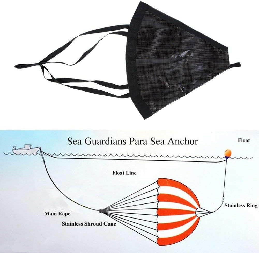 Catch the Wind with Our Sea Anchor Drift Sock! Perfect for Boats, Yachts, Jet Skis & More! 🌊🚤 #Trolling #MarineGear #AdventureAwaits.