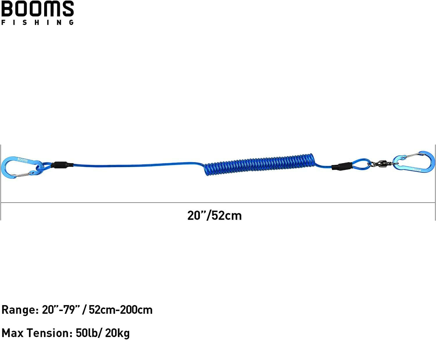 Heavy-Duty Fishing Pole Tether & Kayak Paddle Leash - Essential Fishing Accessories for Rods, Paddles, and Tools.