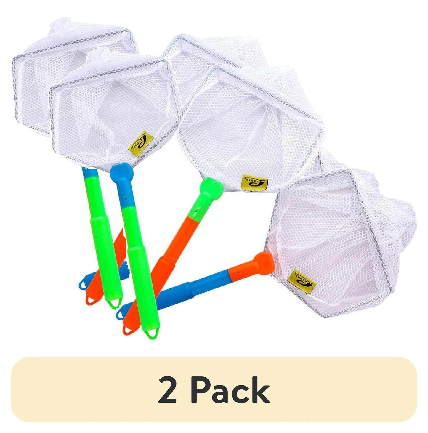 Catch the Fun! 🎣✨ Grab Your 2-Pack Multi-Color Fishing Nets – Perfect for Your Next Adventure! 🌈🐟.