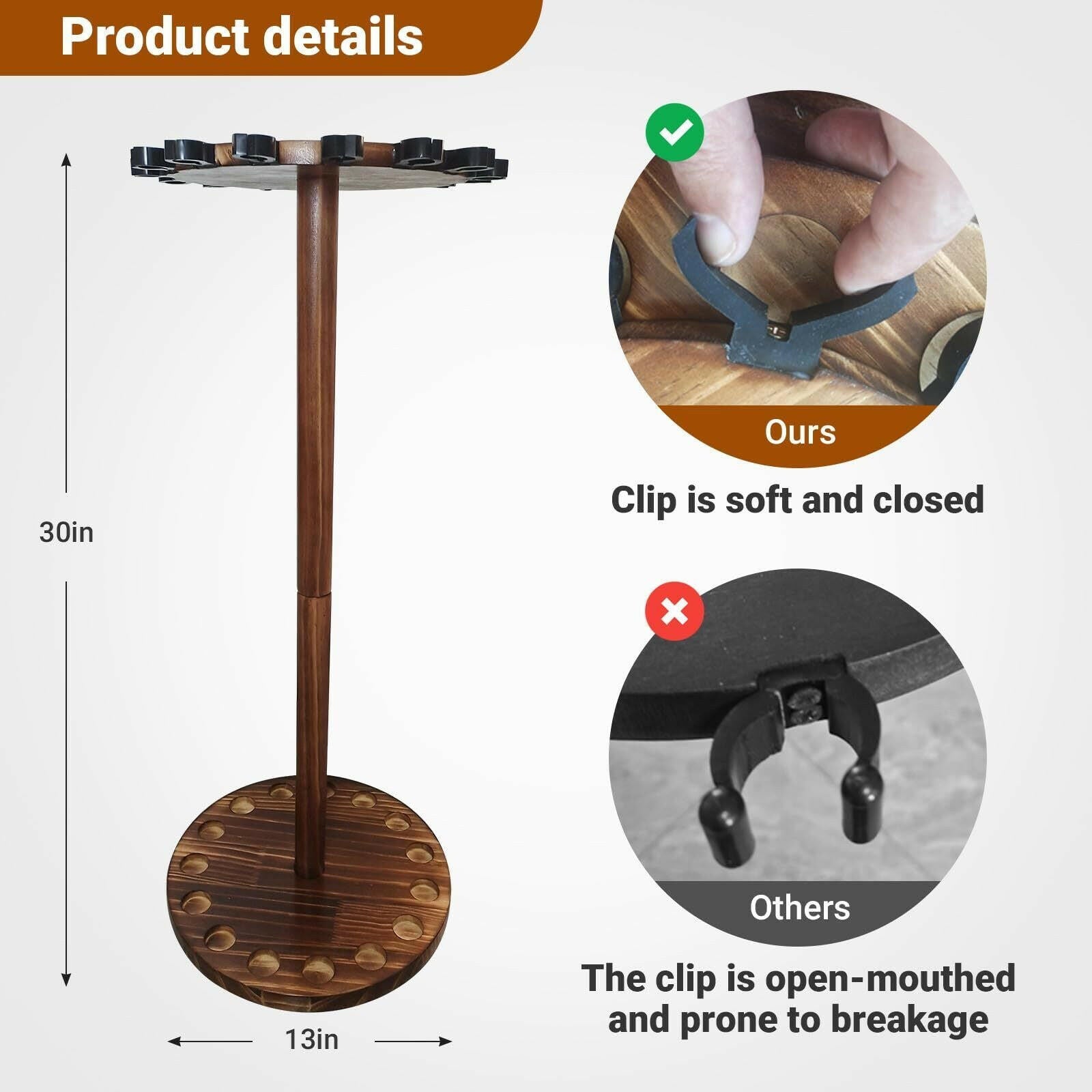 Premium Fishing Rod Holder Rack - Accommodates Up to 15 Rods Effortlessly.