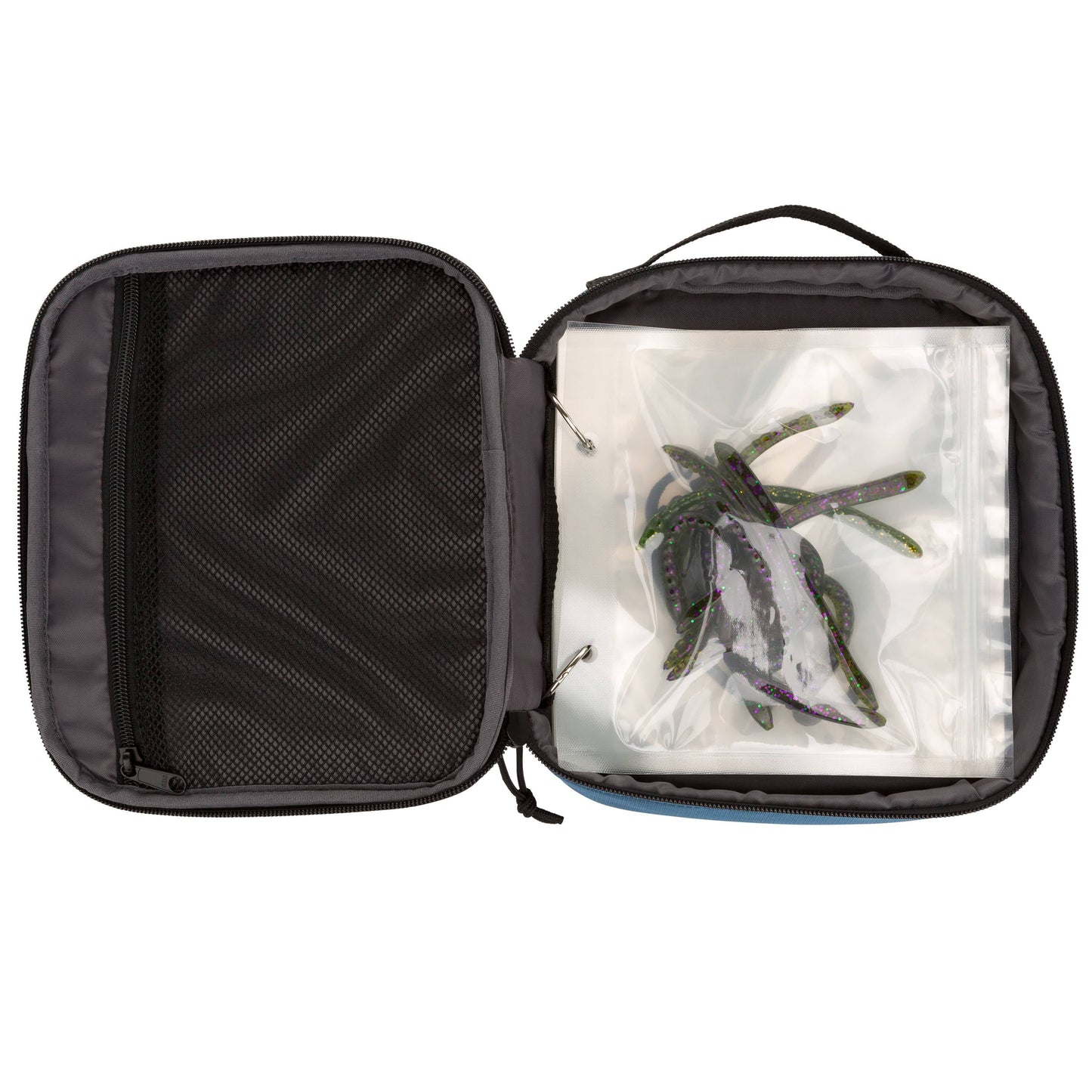 Soft Fishing Bait Binders, Blue, Unisex, Polyester
