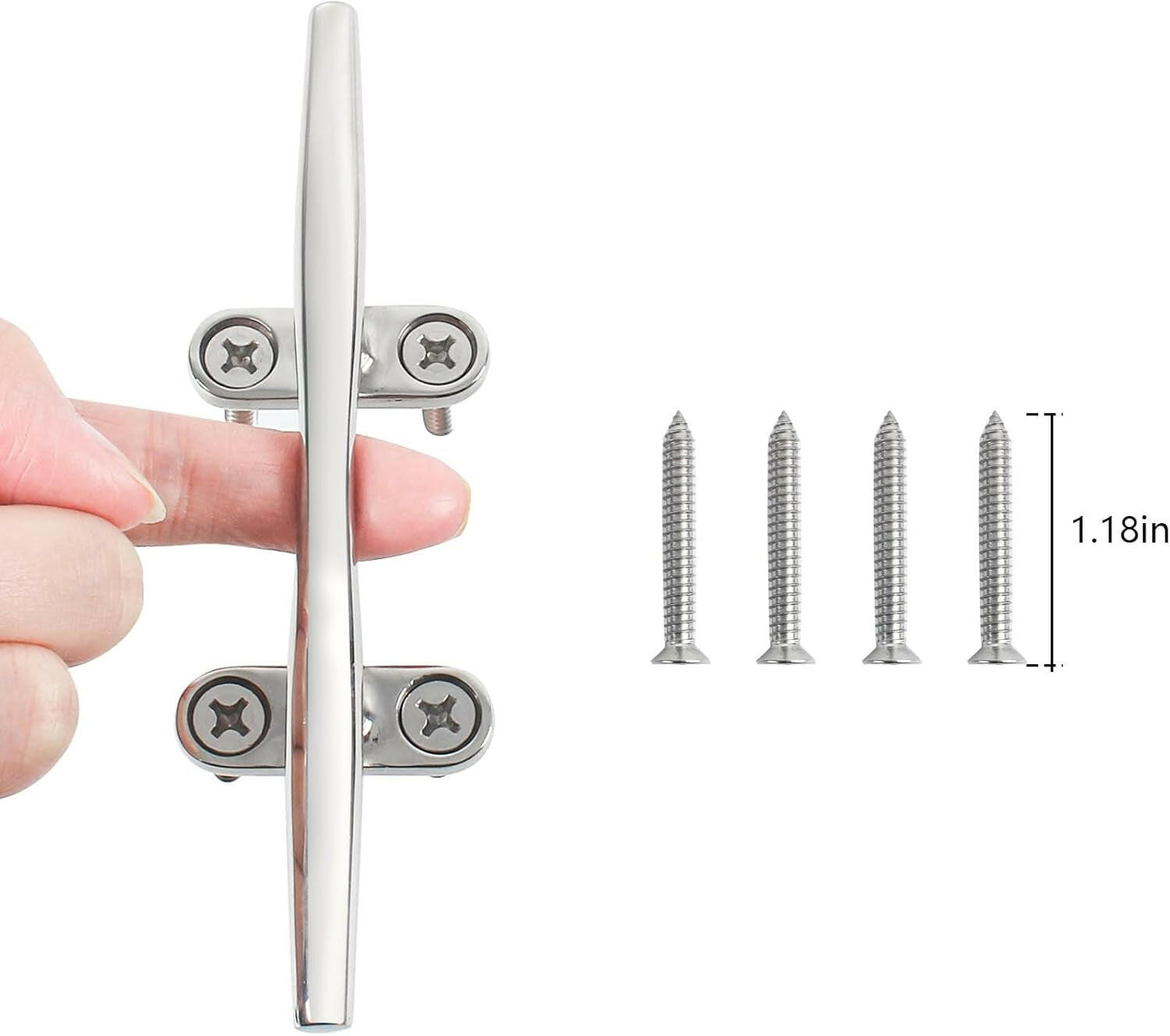 Elevate Your Docking Experience with Premium Stainless Steel Boat Cleats – Ideal for Yachts, Decks & Nautical Decor – Choose from Various Sizes & Packs!.