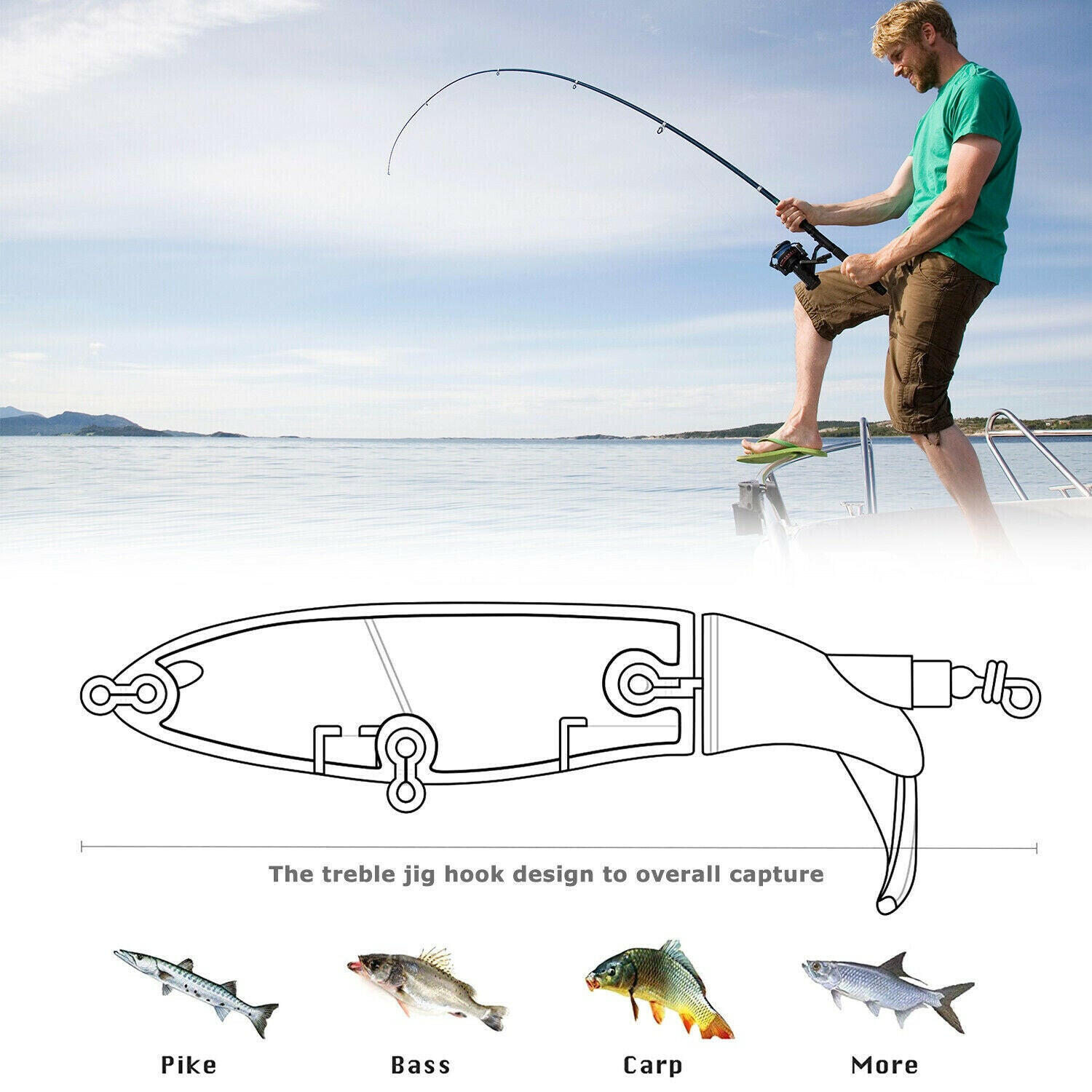 Ultimate Fishing Tackle Set: 30 Premium Lures, Crankbaits, and Hooks for Every Angler
