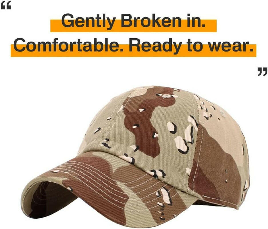 ® Classic Adjustable Low Crown Cotton Baseball Cap