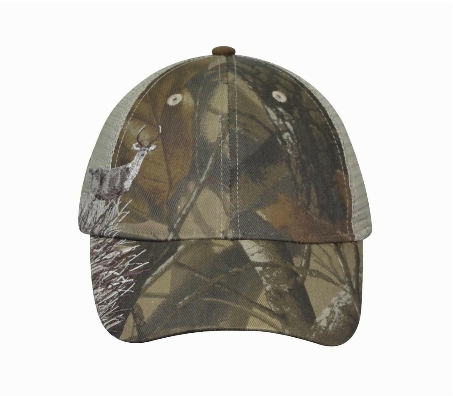 Realtree Hardwood Mesh Baseball Cap for Outdoor Sports and Hunting - Unisex Trucker Hat with Embroidery