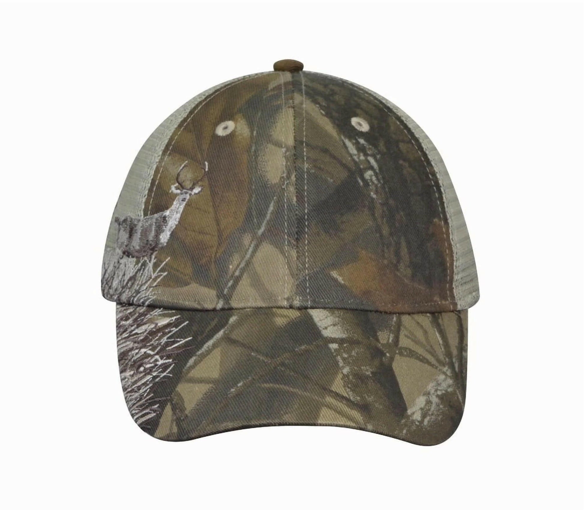 Realtree Hardwood Mesh Baseball Cap for Outdoor Sports and Hunting - Unisex Trucker Hat with Embroidery