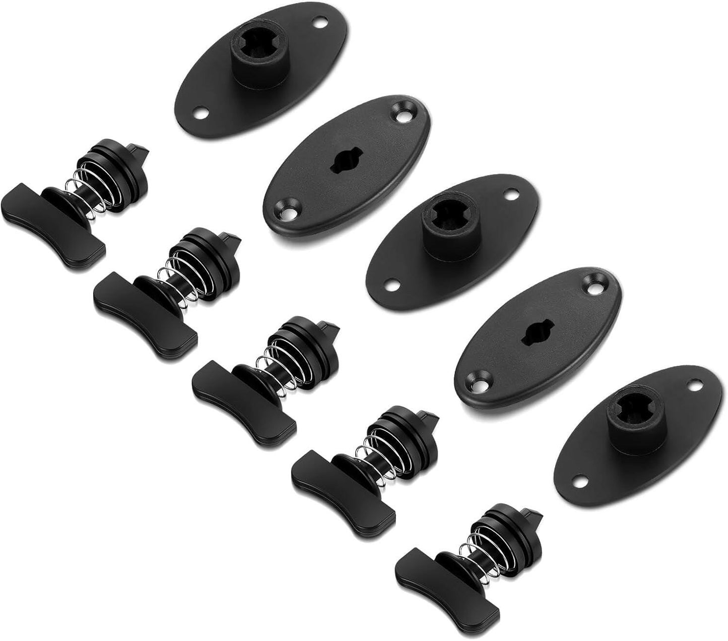 5 Set Boat Windshield Fasteners Marine Windshield Fastener Clips Replacement Bass Boat Clips Accessories.