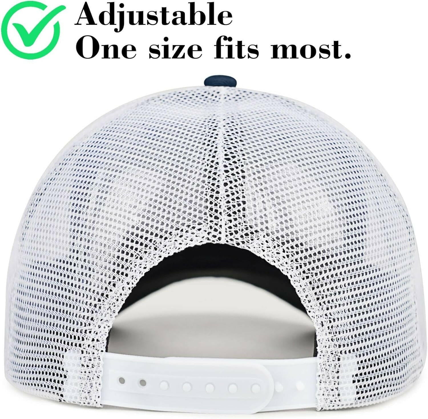 American Fish Flag Trucker Hats - Ideal Gifts for Fishing Enthusiasts, Camping, and Everyday Use