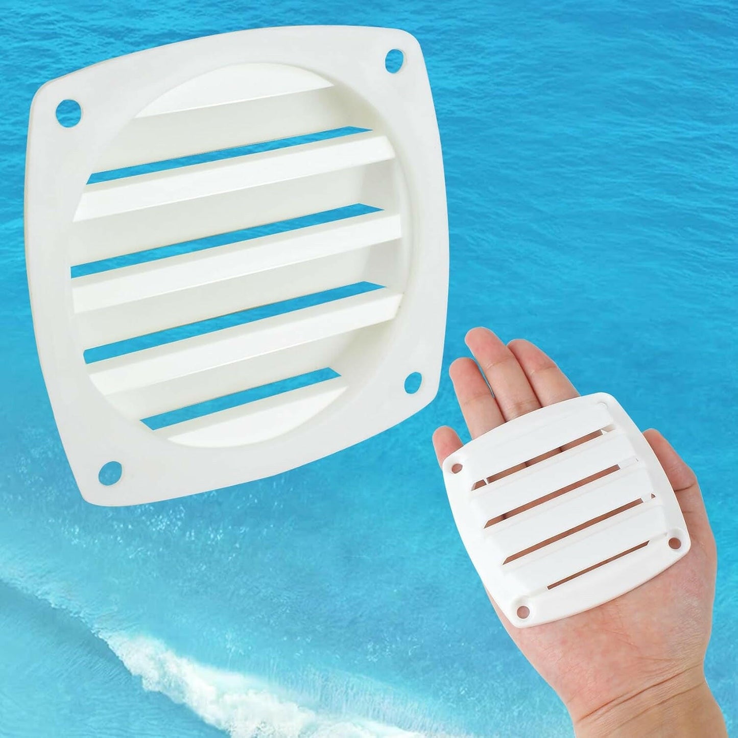 Breathe Easy on Your Boat! 🌊🚤 Grab Our 2 or 4 Pack of 3-Inch Nylon Louvered Marine Vents - Perfect for Yachts, RVs, and More! 🛥️✨ #MarineVent #BoatLife.